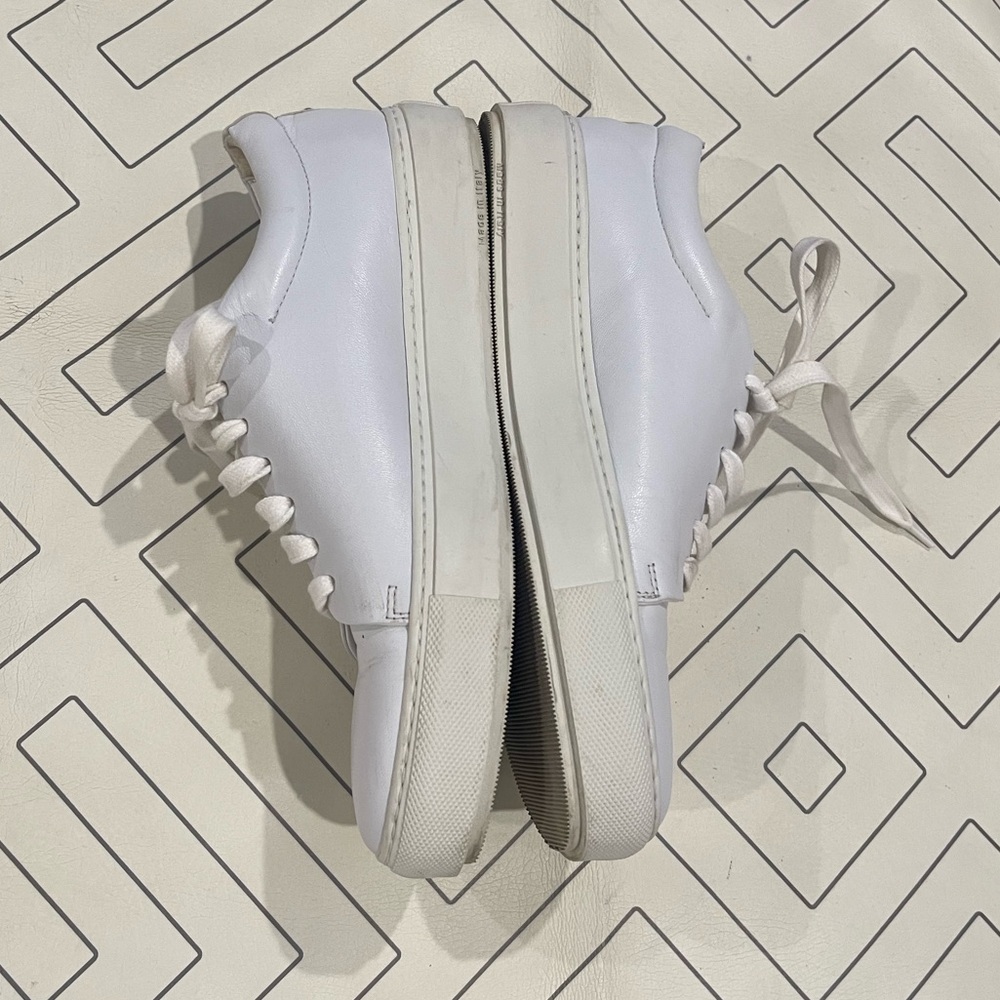 Acne Studios White Leather Sneakers - Picture 5 of 14